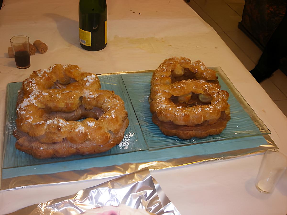 recette Paris-brest aux deux saveurs