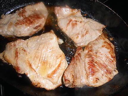 recette Grillade de porc sauce robert