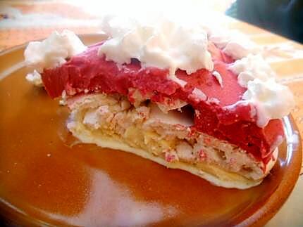 recette Vacherin framboise vanille