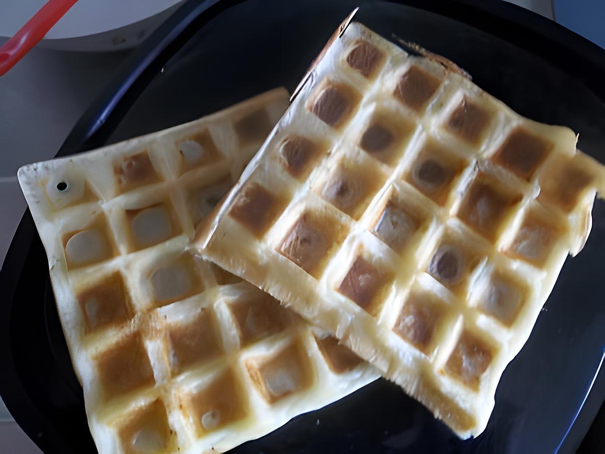 recette Gaufre légère