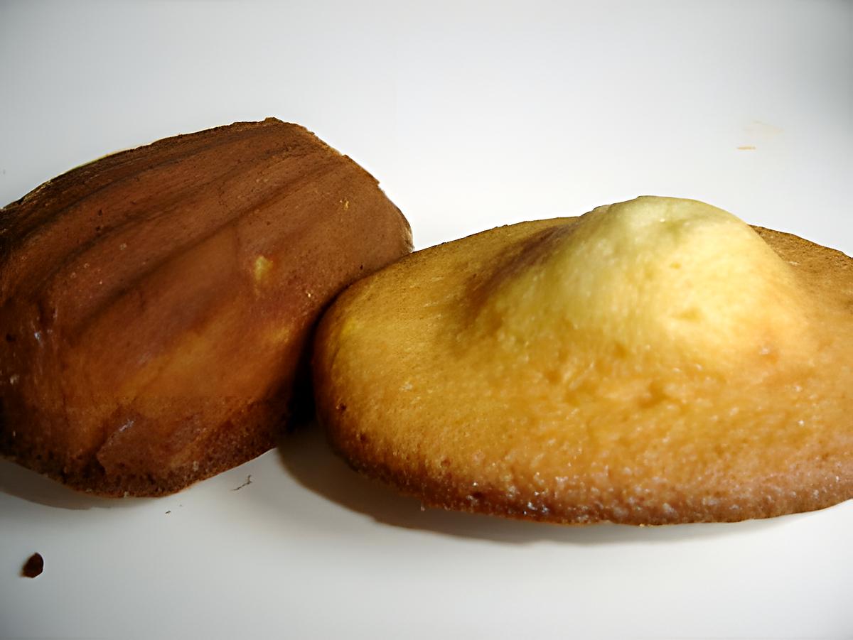 recette Madeleines