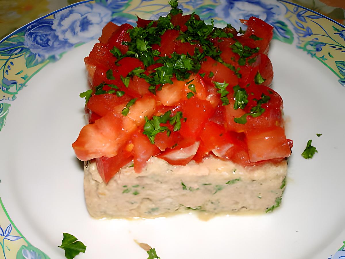 recette Tartare de tomates au thon