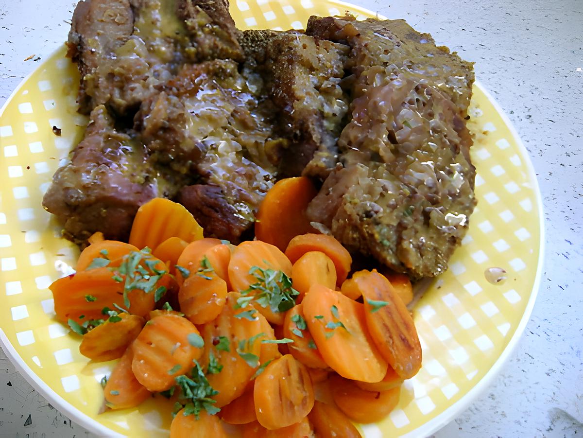 recette paleron aux carottes