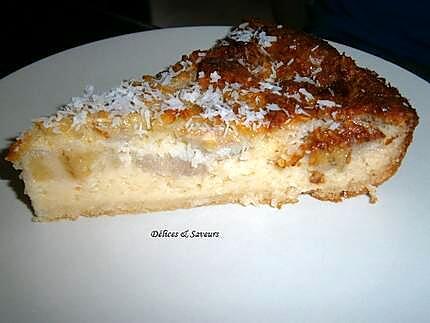 recette Clafoutis bananes-coco