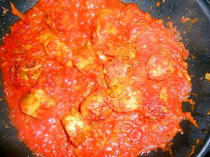 recette Rougail saucisse