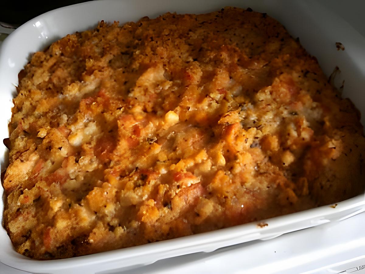 recette Gratin de cabillaud au basilic