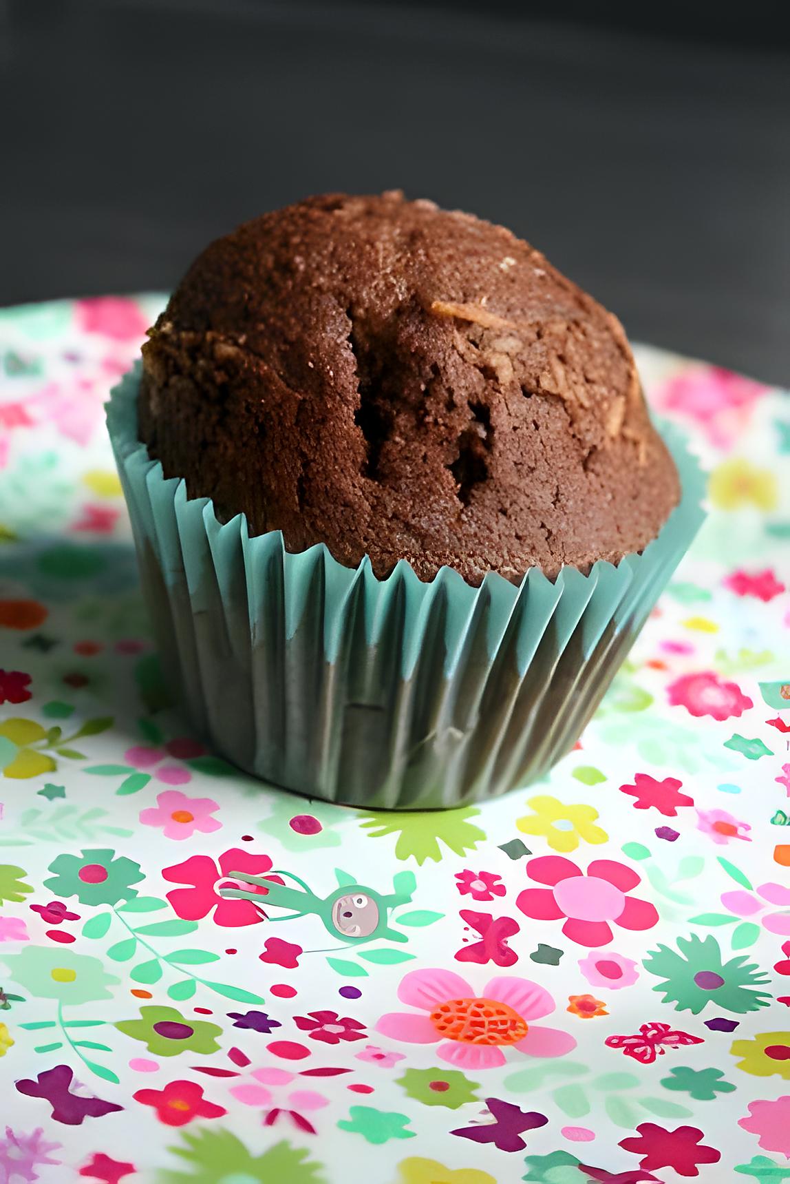 recette muffins choco coco noisette