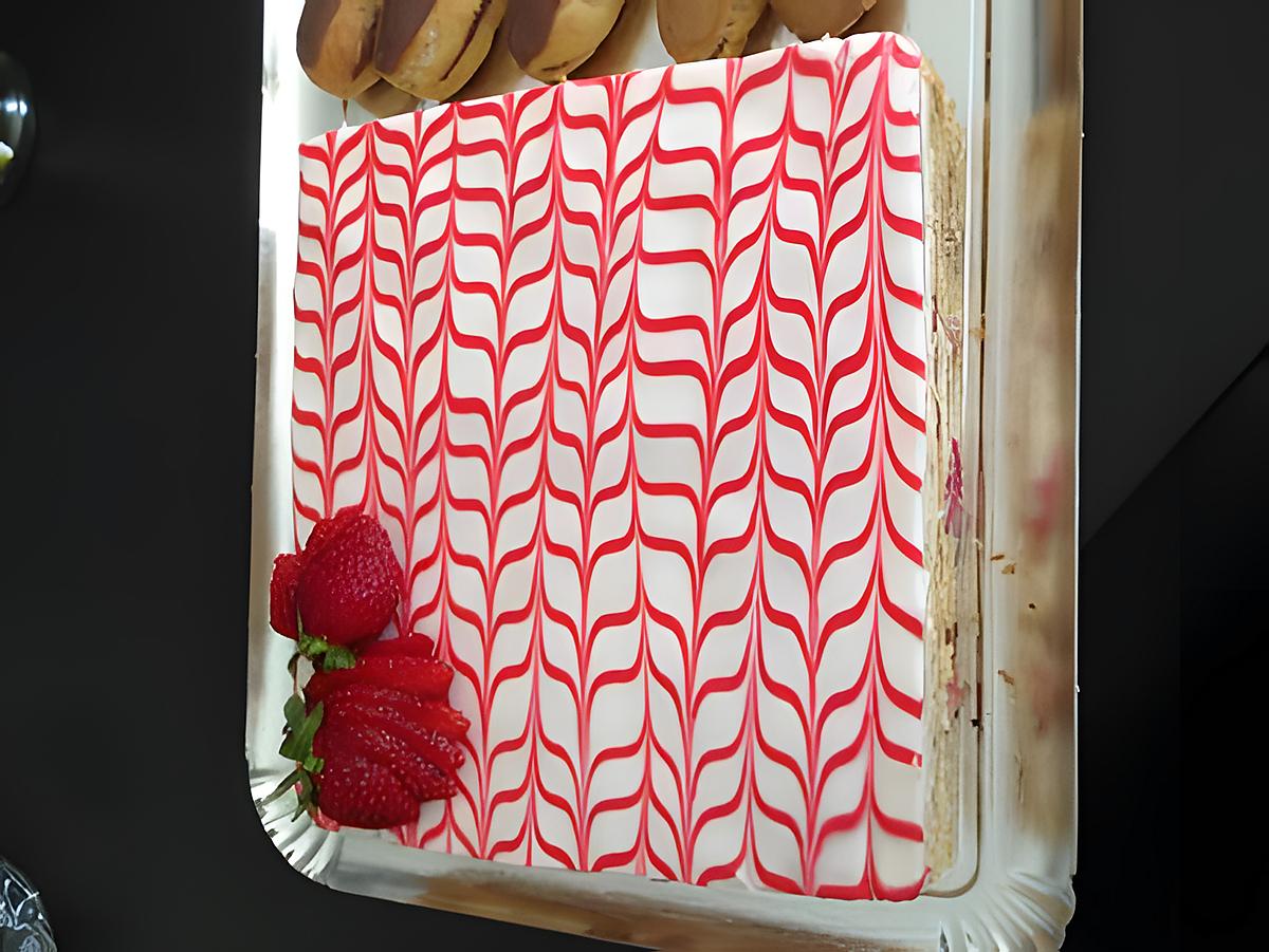 recette mille feuille a la fraise