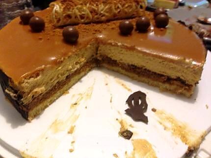 recette Entremet au caramel beurre salé