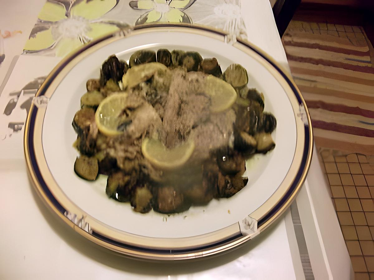 recette sardines marinées de rosinette,,,,,courgettes    et ;;;