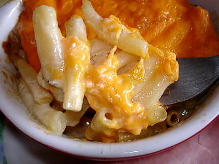 recette Gratin de macaroni à la mimolette