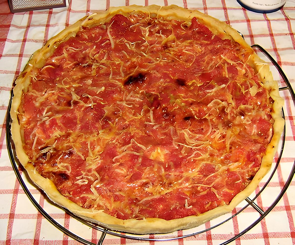 recette tarte à la tomate