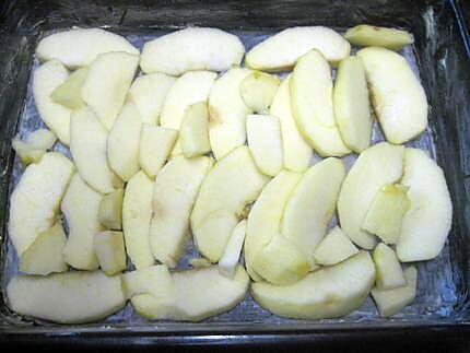 recette Flognarde aux pommes.