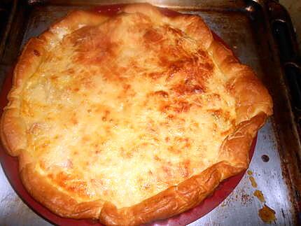 recette Quiche saumon,blettes,fromage