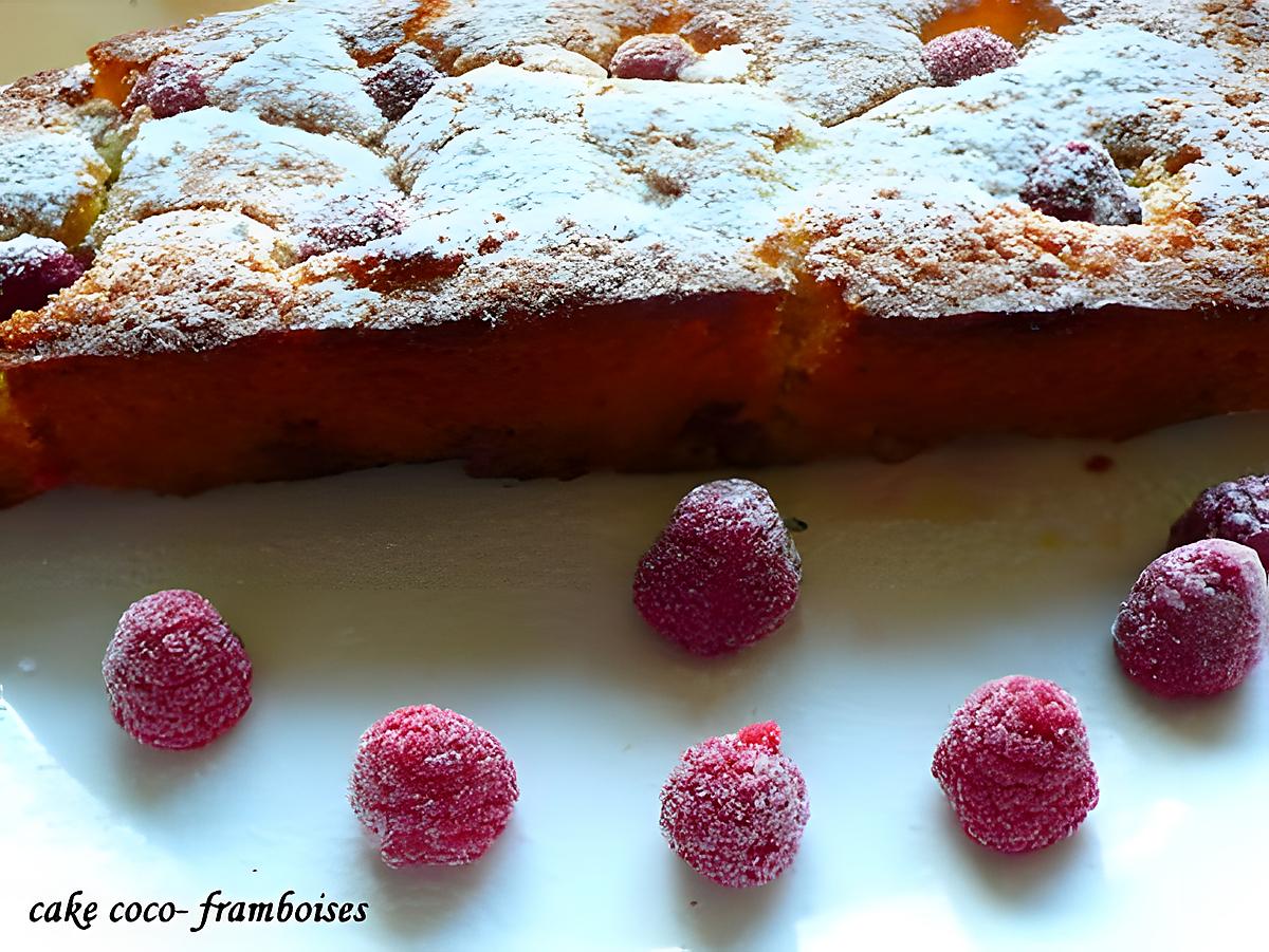 recette Cakes coco-framboises