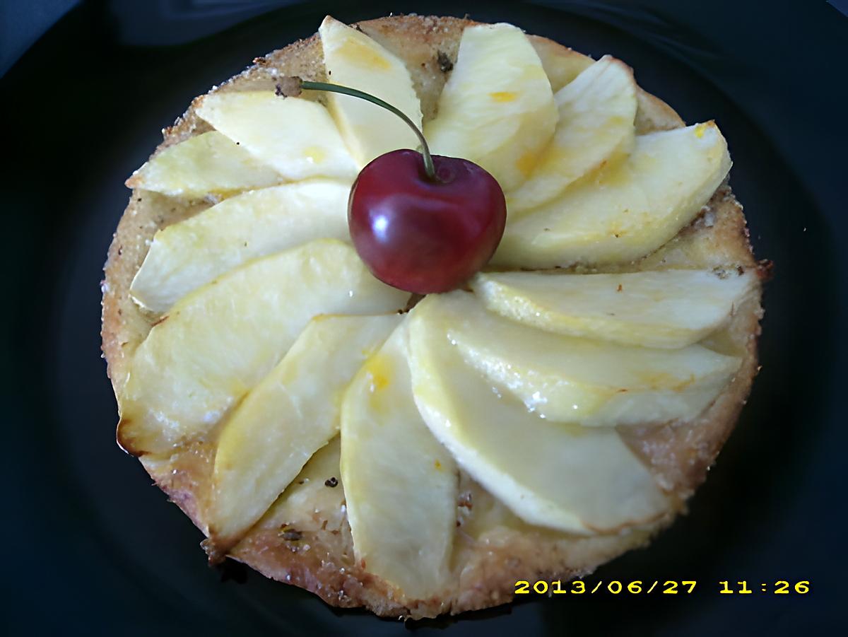 recette tartelette fine pomme-noisette