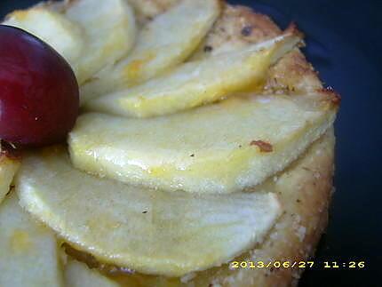 recette tartelette fine pomme-noisette