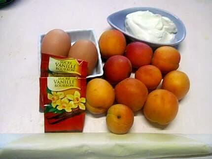 recette Tartelettes à la crème aux abricots.