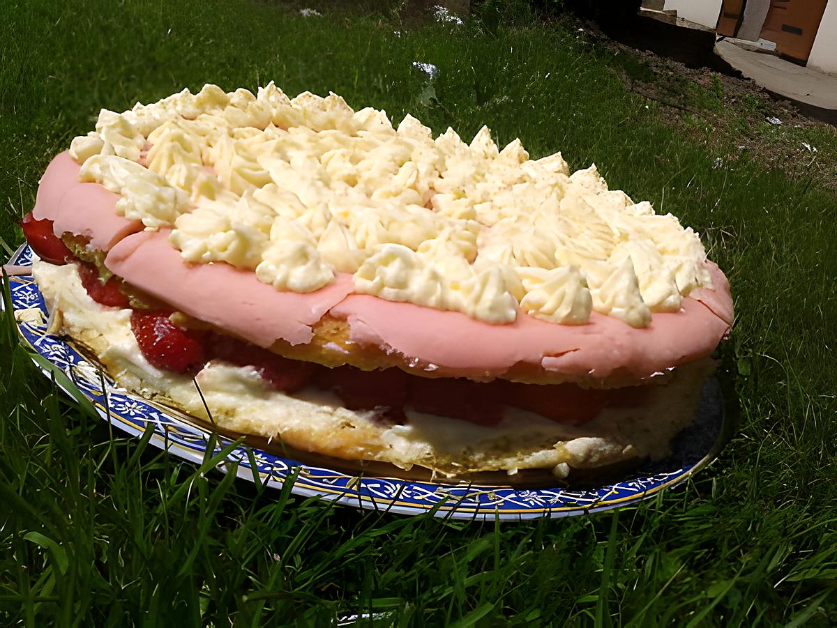 recette Fraisier au kirsh