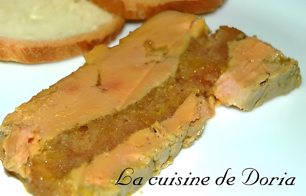 recette Terrine de foie gras au pain d'épices