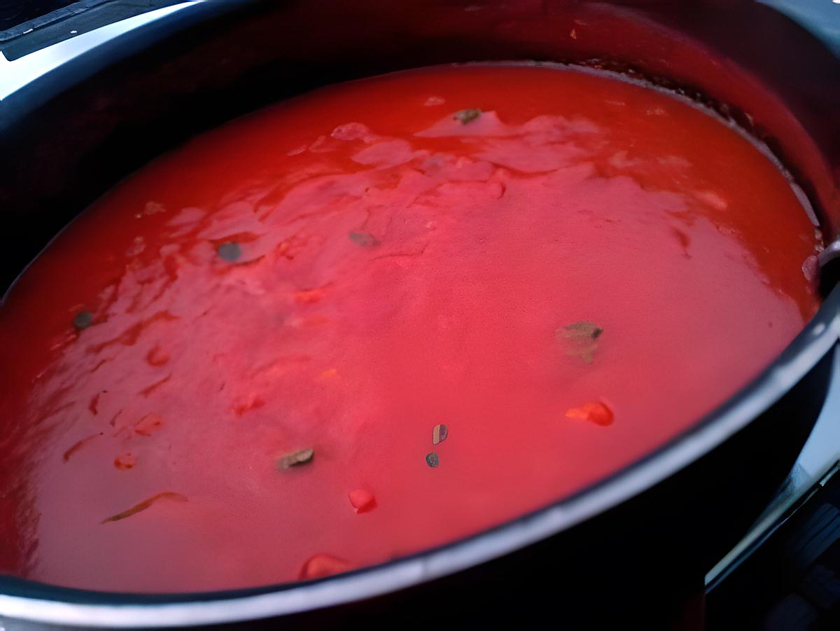 recette Sauce tomate à la menthe