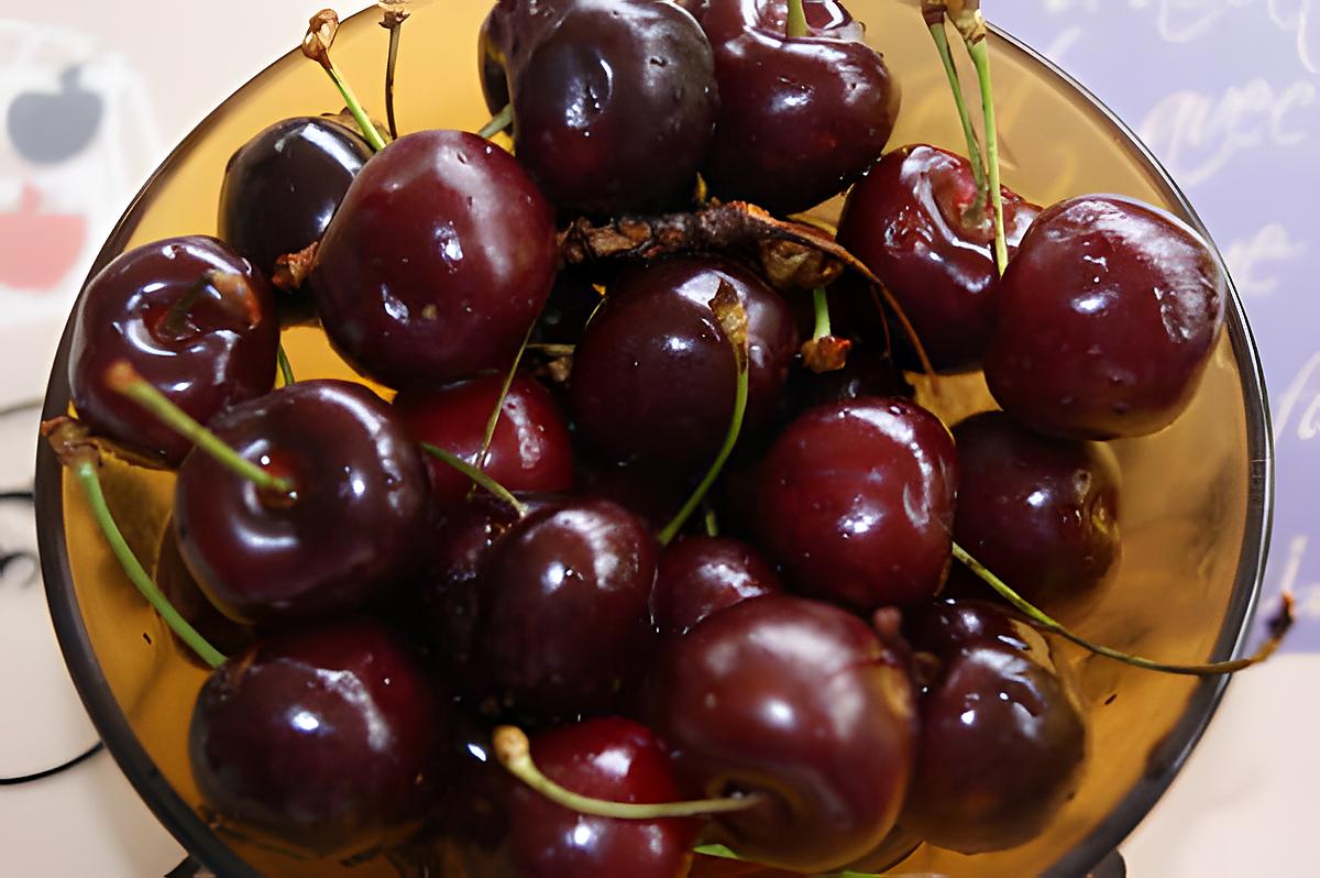 recette Les bienfaits des cerises et.....