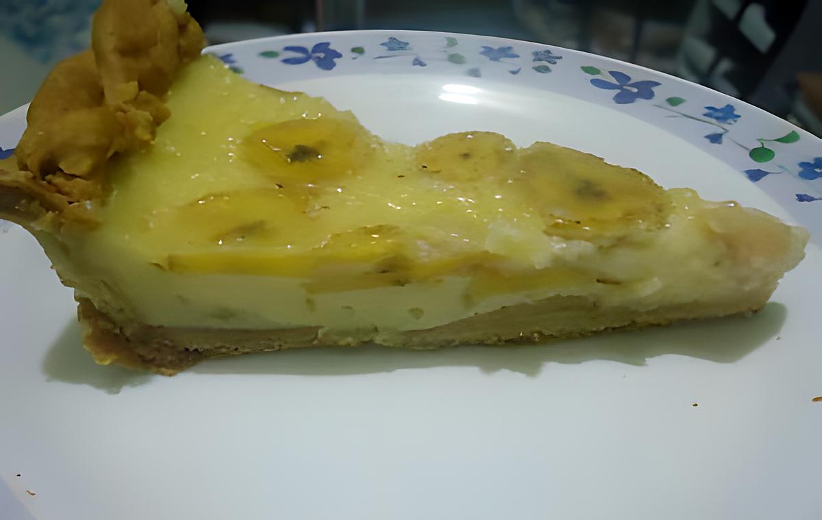 recette Tarte banane/pommes