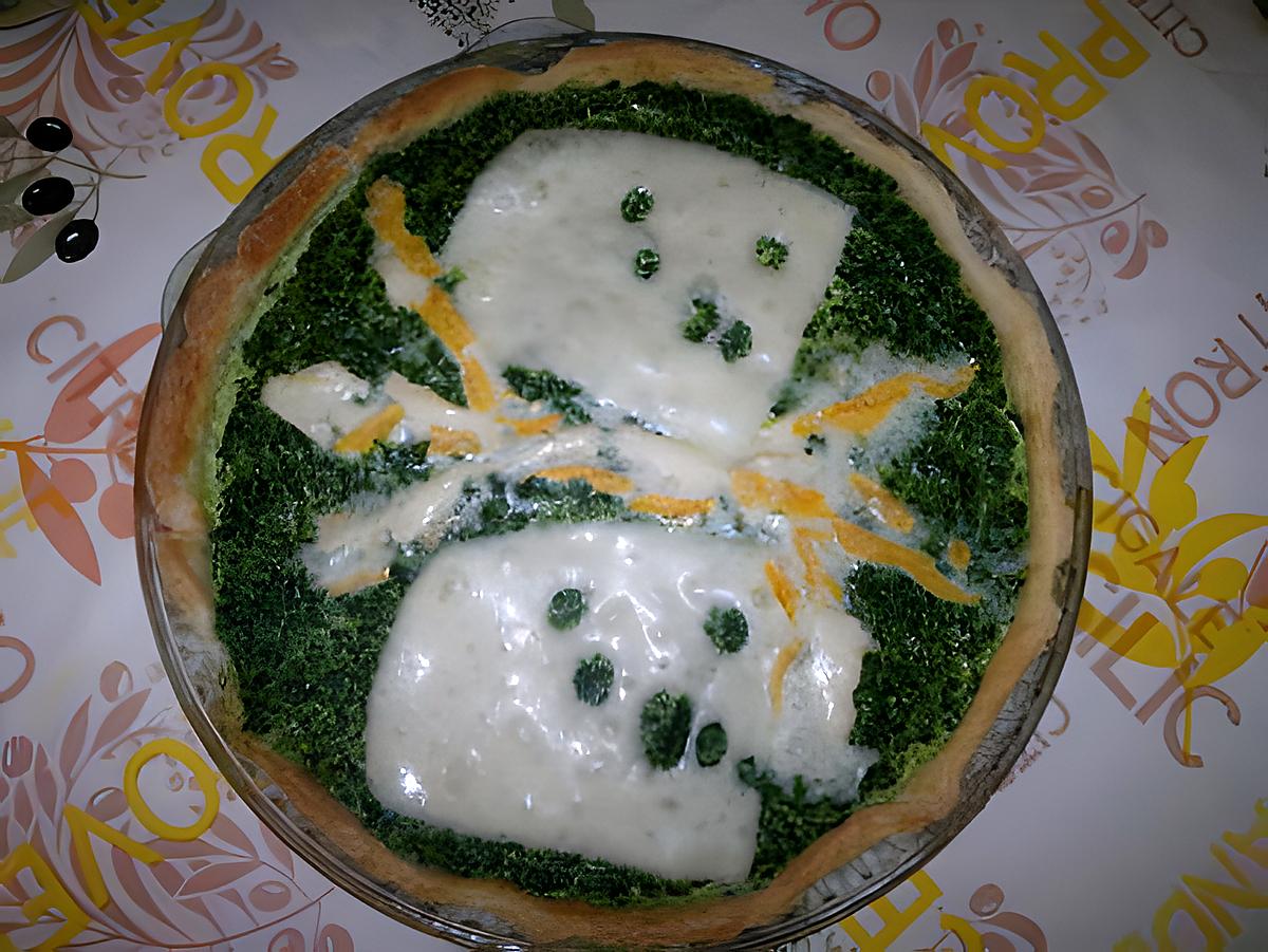 recette Tarte Aux Epinards Mascarpone, Tome De Chèvre et Leerdammer