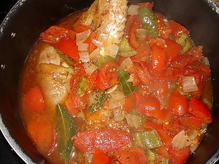 recette le poulet basquaise