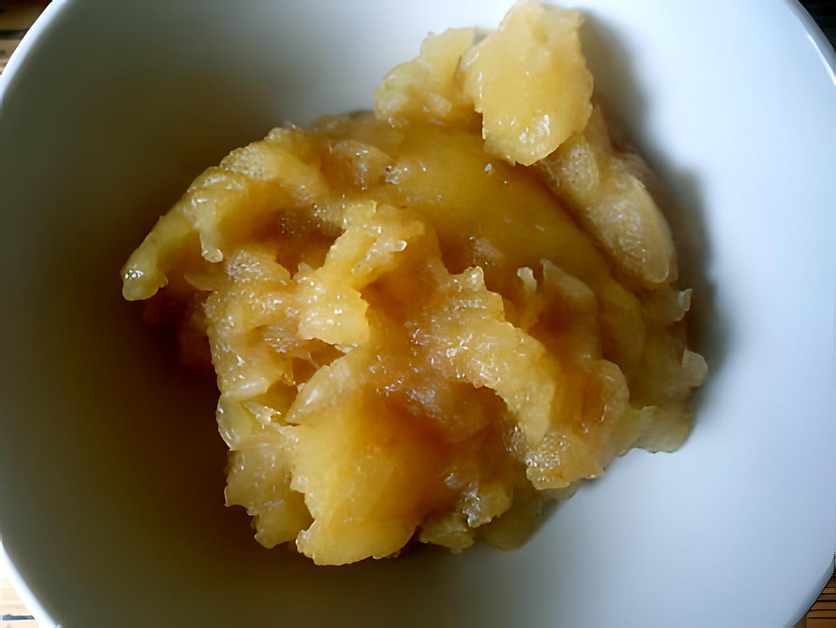 recette Compote pommes /sucre de canne /cannelle