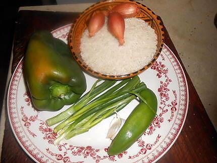 recette Riz au poivron et piment