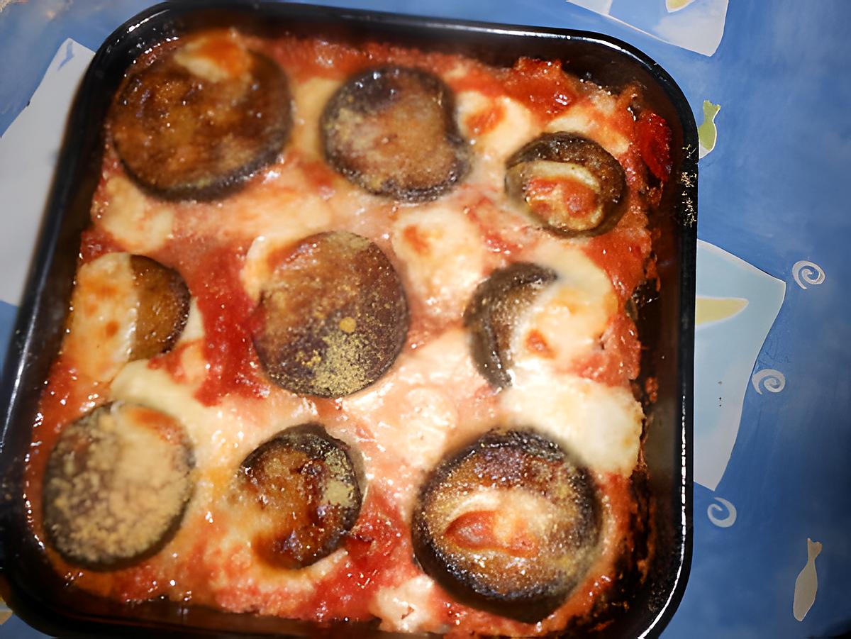 recette Gratin de colin aux aubergines