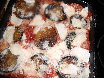 recette Gratin de colin aux aubergines