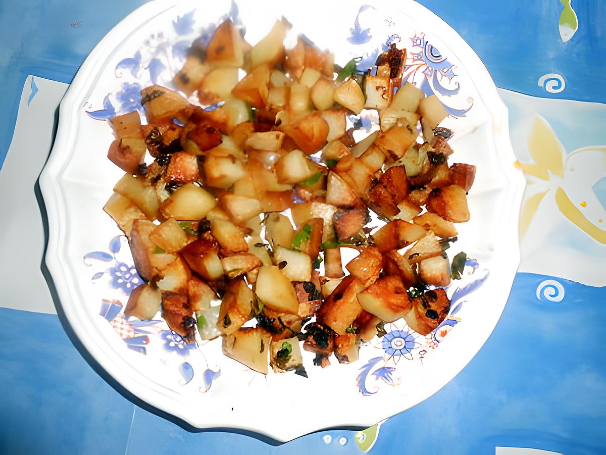 recette Pommes de terre sautées brasserie