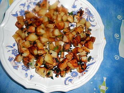 recette Pommes de terre sautées brasserie