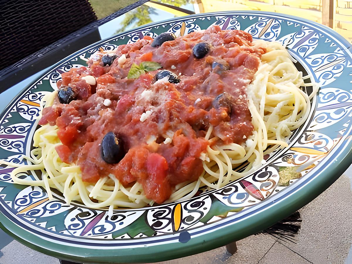recette Spaghetti à la niçoise