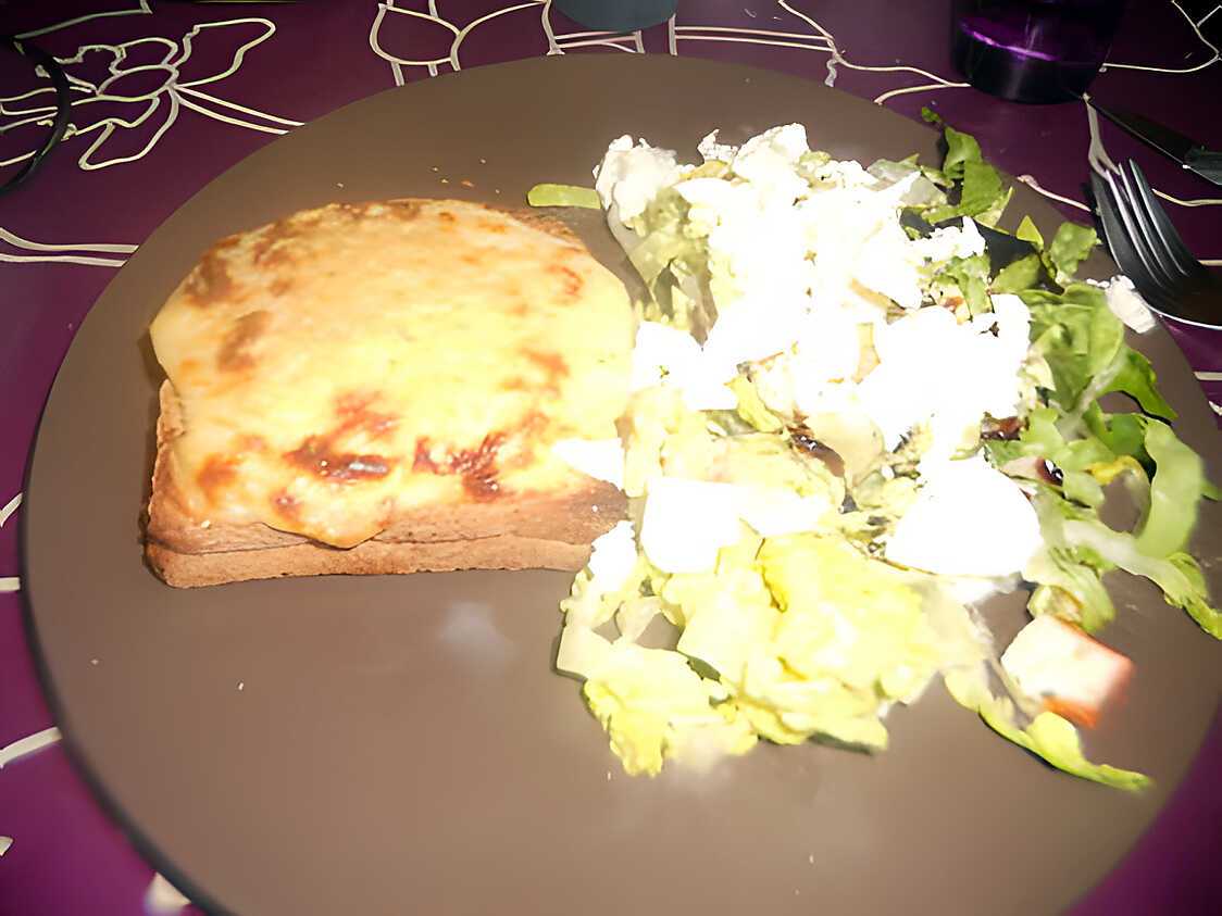 Recette de Croque monsieur au four