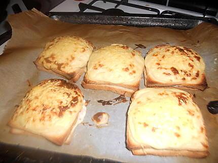 recette Croque monsieur au four