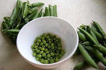 recette Les bienfaits des petits pois frais