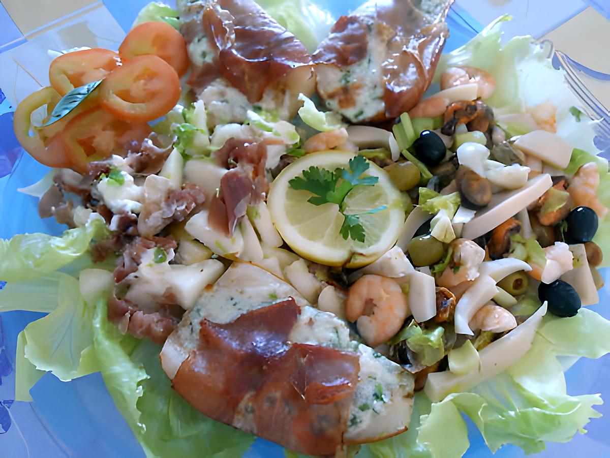 recette SALADE  D'UN  SOIR  D'ETE