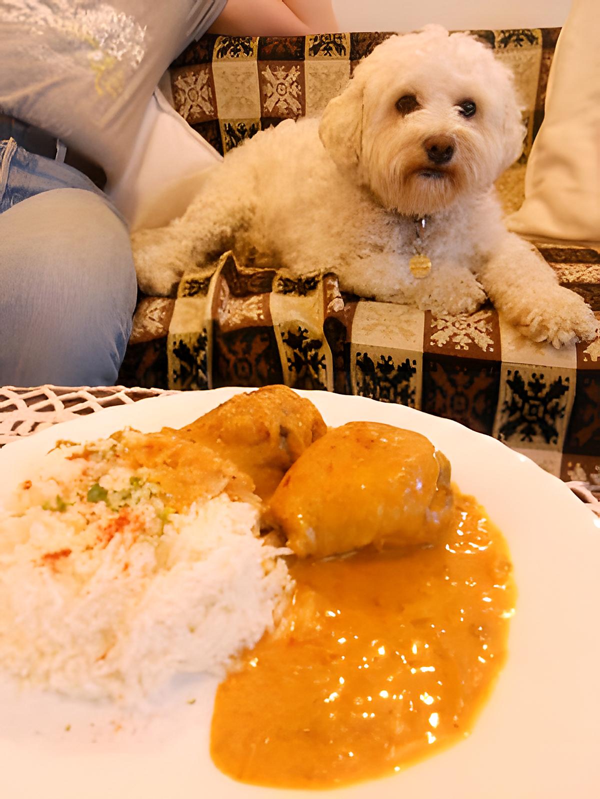 recette PILONS DE POULET AU LAIT DE COCO ET PAPRIKA