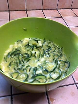 recette Gratin de courgettes au babybel