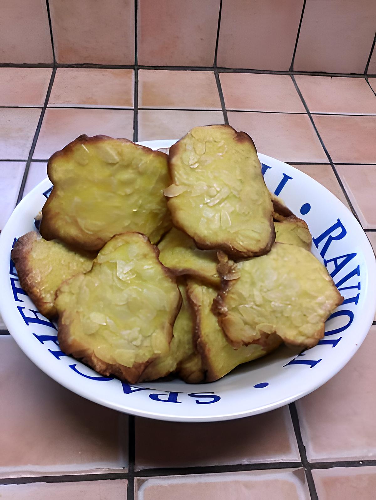 recette tuiles aux amandes