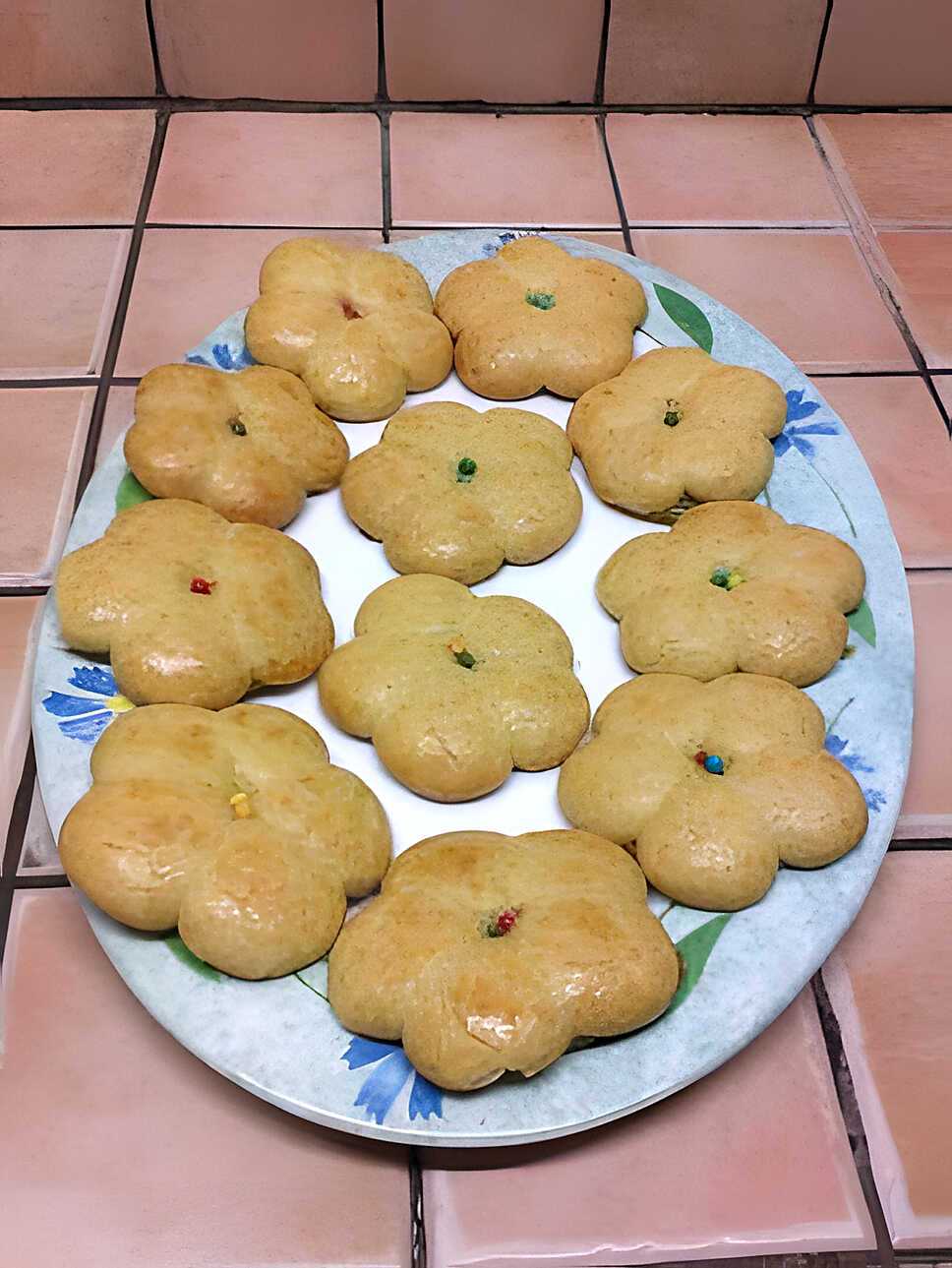 recette fleurs à la vanille