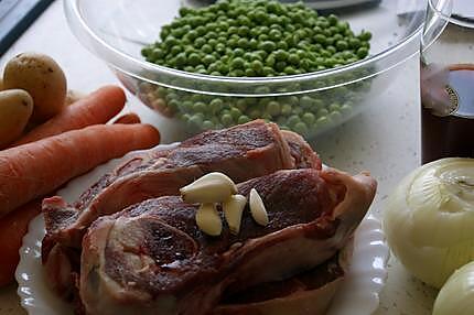 recette Agneau aux petits légumes