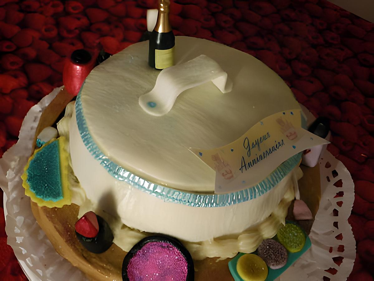 recette gateau d'annive,theme :esthetique