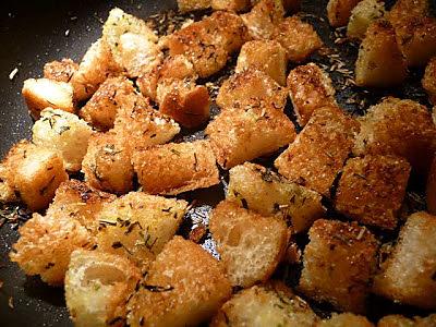 recette FONDANT D'EPINARD AUX CROUTONS