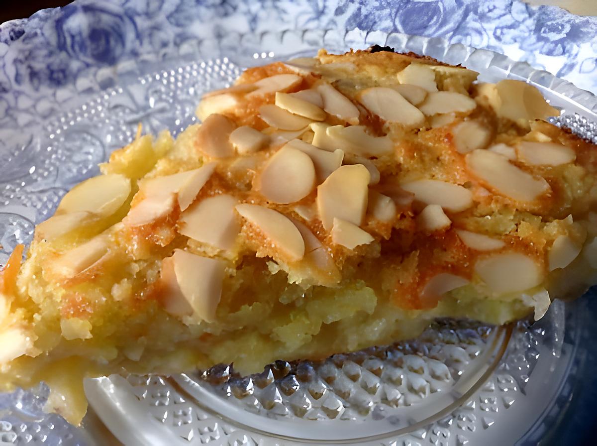 recette tarte à la rhubarbe et à l'orange