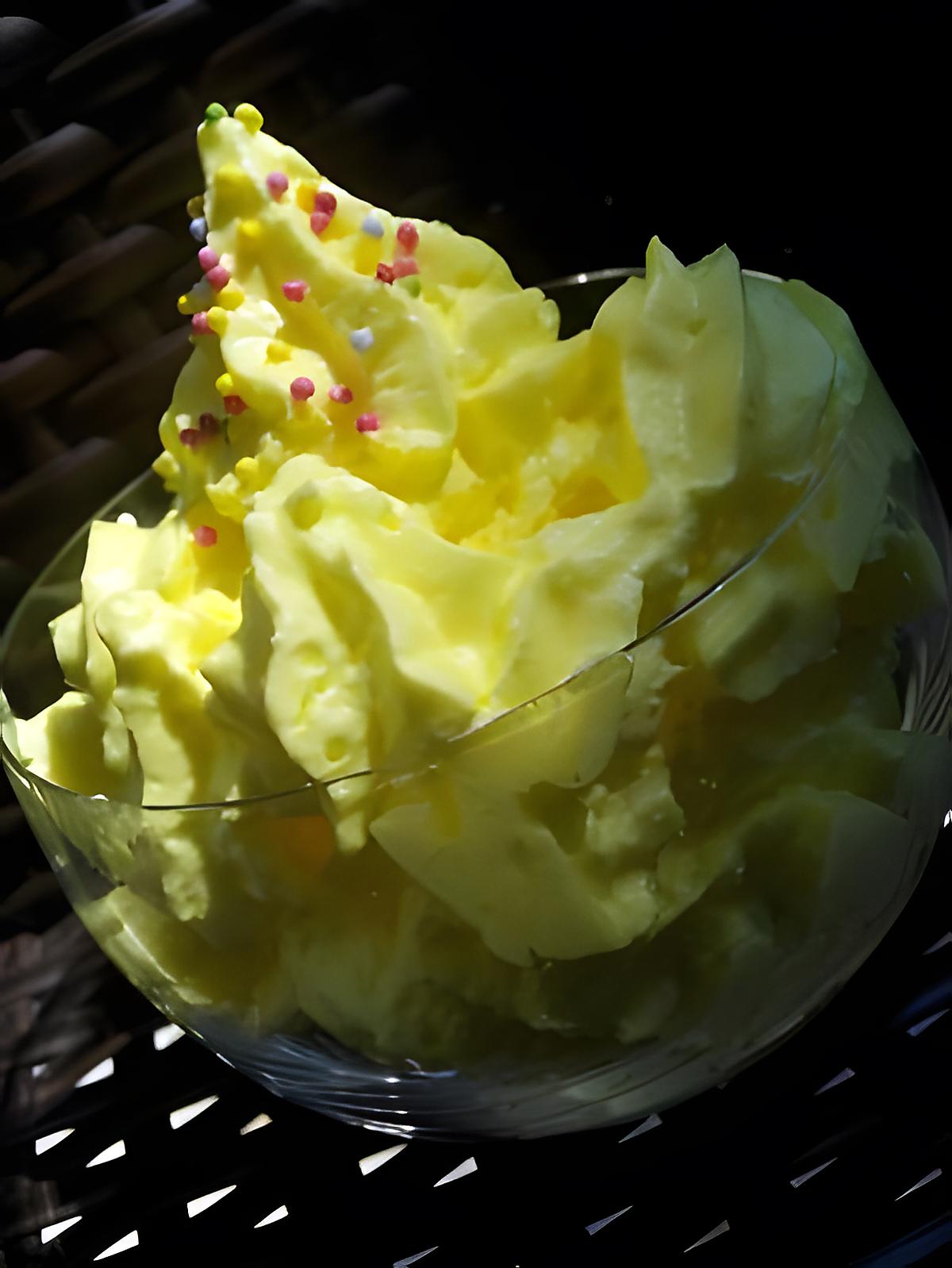 recette Chantilly coloré