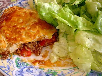 recette Chausson à la bolognaise